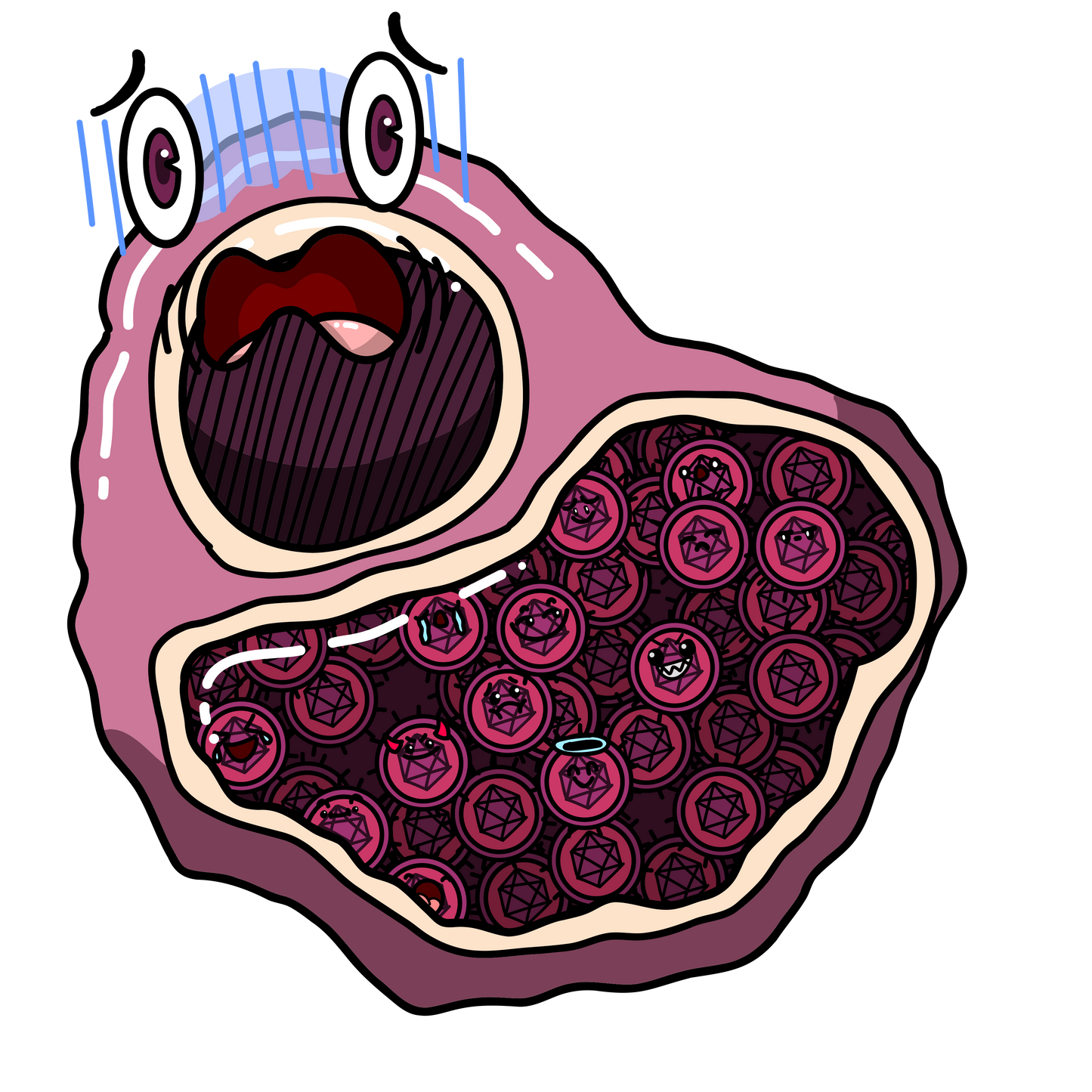 Cytomegalovirus CMV (infected cell)